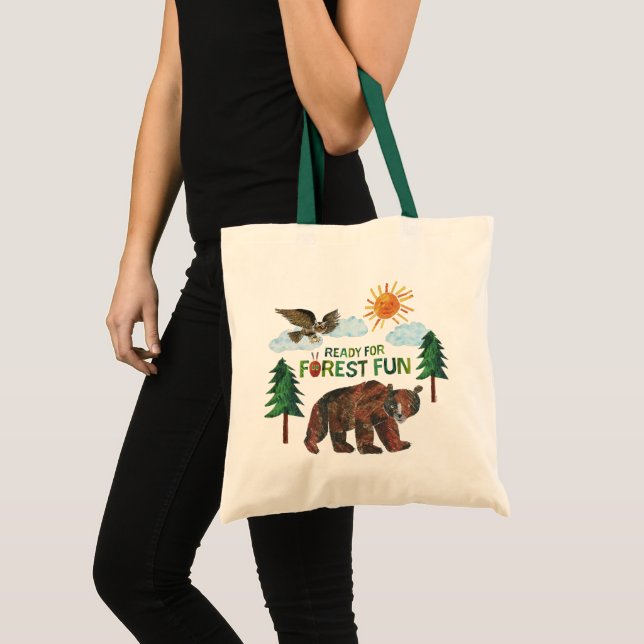 Tote Bag Eric Carle | Prêt pour le plaisir des forêts (Devant (produit))