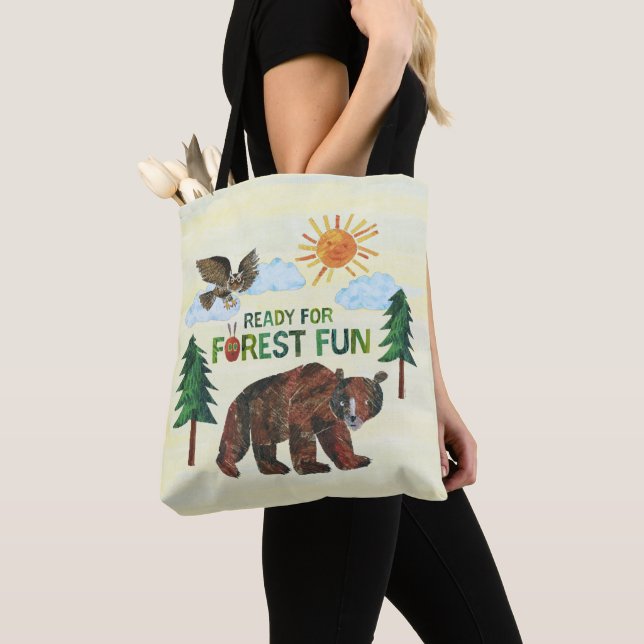 Tote Bag Eric Carle | Prêt pour le plaisir des forêts (De près)