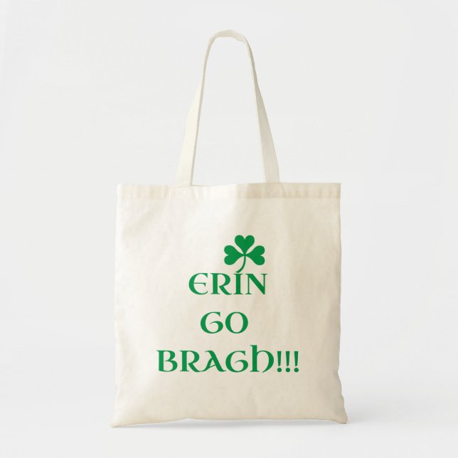 Tote Bag "ERIN GO BRAGH" Fourre-tout (Devant)