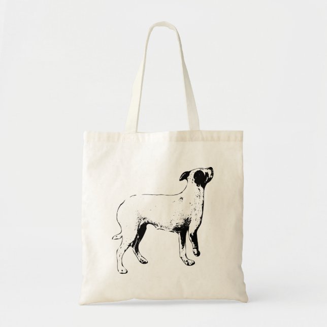 Tote Bag Errand Run, Tête Vers Le Haut (Devant)