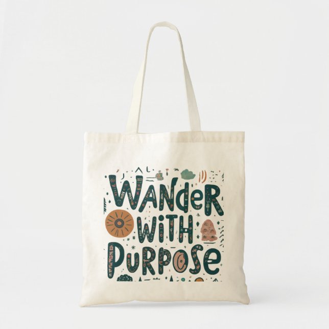 Tote Bag Errer avec un but (Devant)