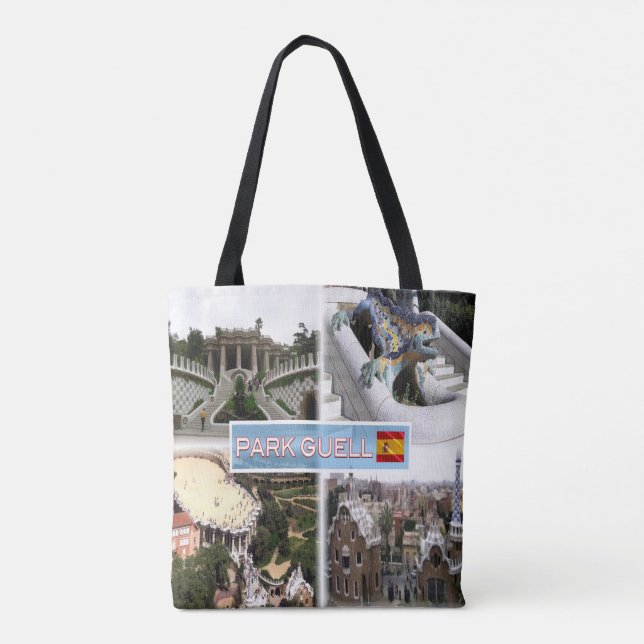 Tote Bag ES Barcelona - Parc Guell (Dos)