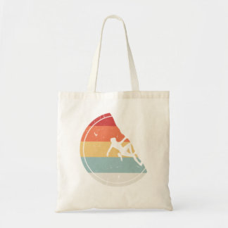 Tote Bag Escalade - Vintage Retro Rock Climber Cadeau