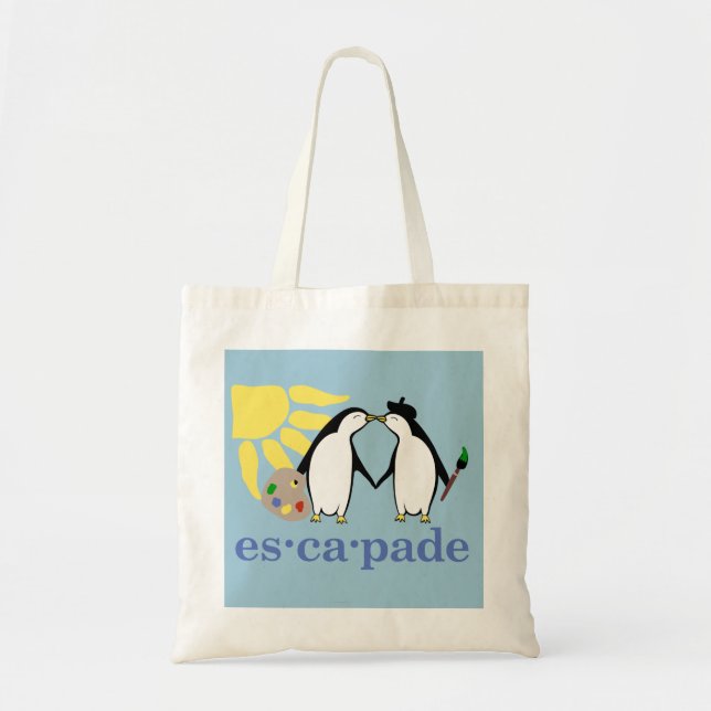 Tote Bag Escapade Art Fourre-tout (Devant)