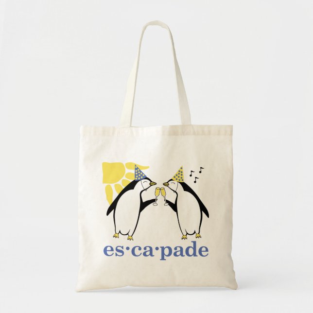 Tote Bag Escapade Party Fourre-tout (Devant)