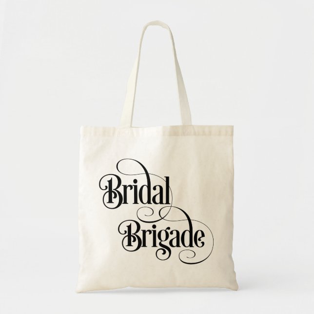Tote Bag Escouade de mariée (Devant)