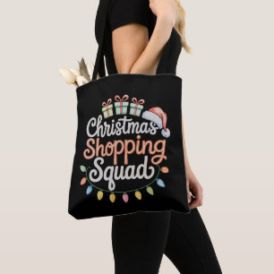 Tote Bag Escouade de Noël Jeu de Noël Famille correspondant