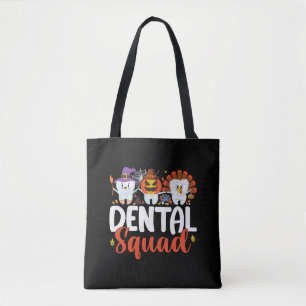 Tote Bag Escouade dentaire Dentiste dentaire Thanksgiving H