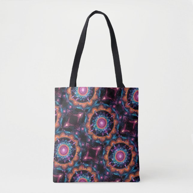 Tote Bag Espace coloré Mandala (Devant)