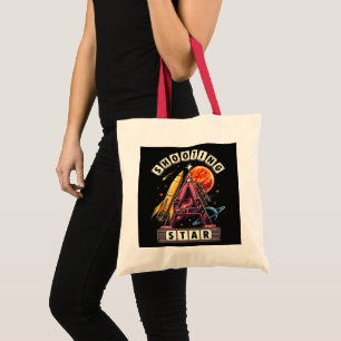 Tote Bag Espace d'étoile filante