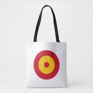 Tote Bag Espagne drapeau pays rond rond symbole cercle symb