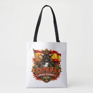 Tote Bag Espagne ¡Vamos España! 2026 Fan de foot
