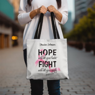 Tote Bag Espoir avec tout ton coeur