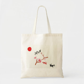 Tote Bag Espoir du Japon de fleurs de cerisier d'aquarelle