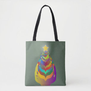 Tote Bag Espoir et convivialité de Noël