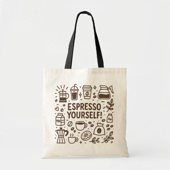 Tote Bag Espresso Vous-Même ! (Devant)