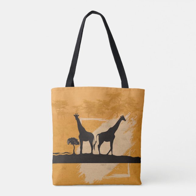 Tote Bag Esprit africain (Dos)