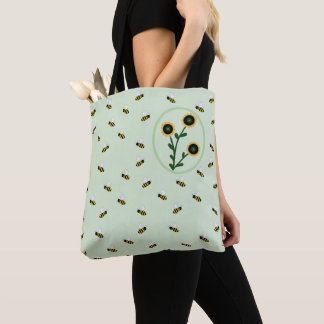 Tote Bag essaim d'abeilles