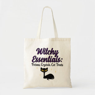Tote Bag Essentiels de Sorcière, Chat Noir