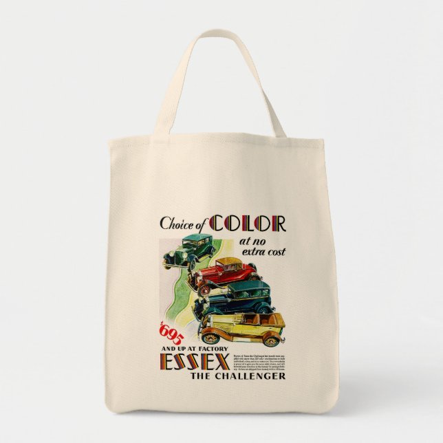 Tote Bag Essex Le Challenger Automobile (Devant)