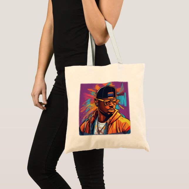 Tote Bag Estampa Hip Hop - Street graffiti art - Bolsa (Devant (produit))