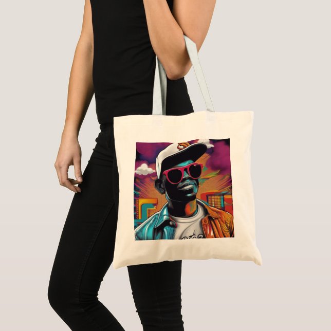Tote Bag Estampa Hip Hop - Street Graffiti Art - Bolsa  (Devant (produit))