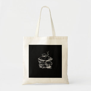 Tote Bag Esthétique Cottagecore Champignon Escargot Goblinc