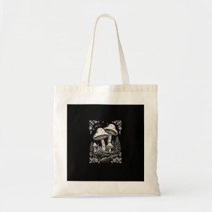 Tote Bag Esthétique Cottagecore Champignon Goblincore Mycol