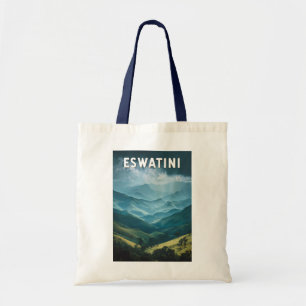 Tote Bag Eswatini Illustration Voyage Art Vintage