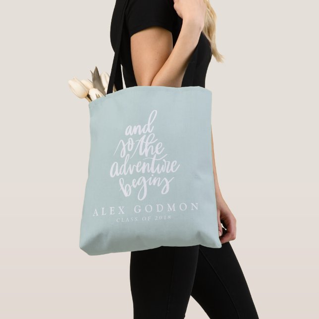 TOTE BAG ET DONC L'AVENTURE COMMENCE (De près)