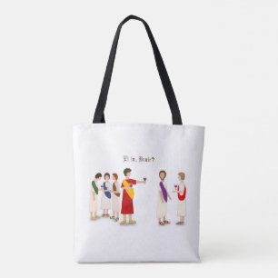 Tote Bag "Et tu Brute ?" Julius César à une fête