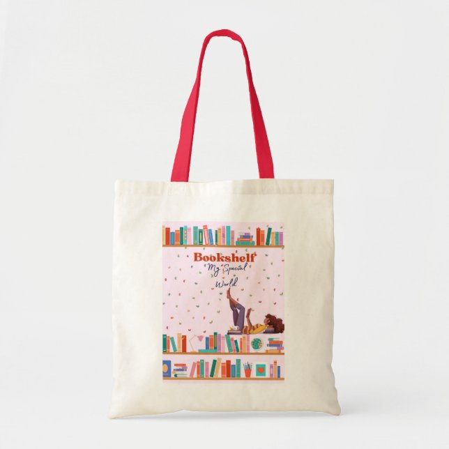 Tote Bag Étagère Cute (Devant)