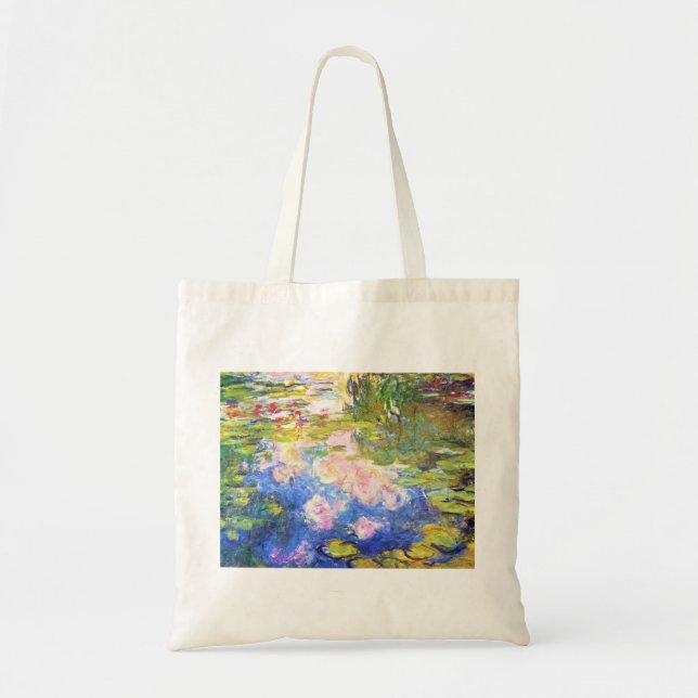 Tote Bag Étang Claude Monet de nénuphar (Devant)