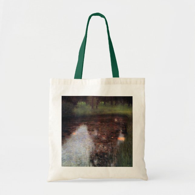 Tote Bag Etang de calme sur le terrain du Château de Kammer (Devant)