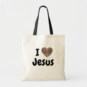 Tote Bag Étape "I love Jesus".