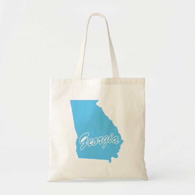Tote Bag État De Géorgie (Devant)