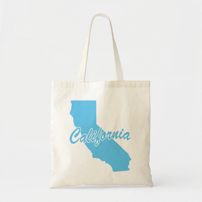 Tote Bag État De La Forme De Californie (Devant)