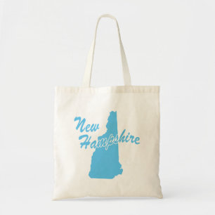 Tote Bag État De La Forme Du New Hampshire