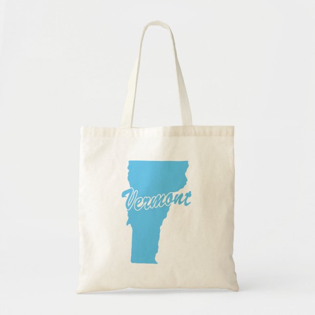 Tote Bag État De La Forme Vermont (Devant)