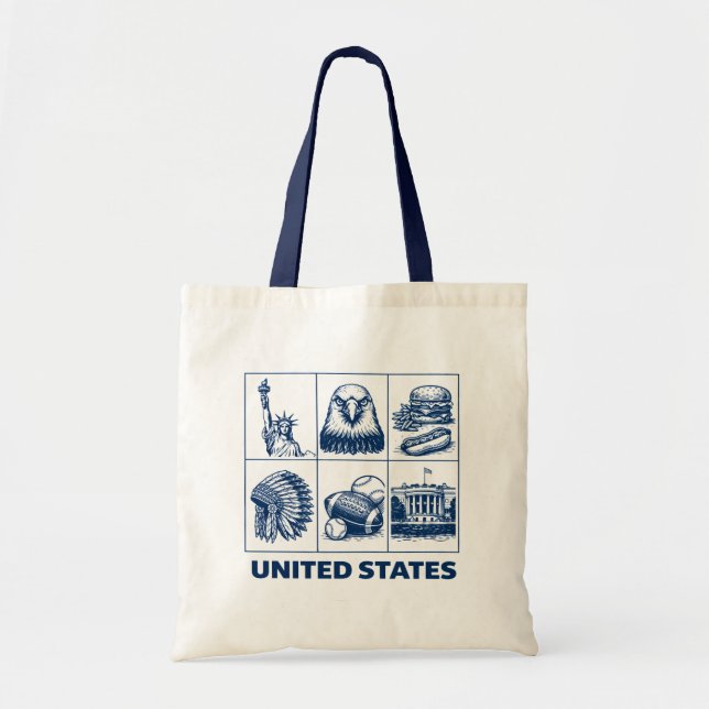 Tote Bag États-Unis (Devant)
