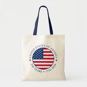 Tote Bag États-Unis Fête de l'Indépendance du 4 juillet 250