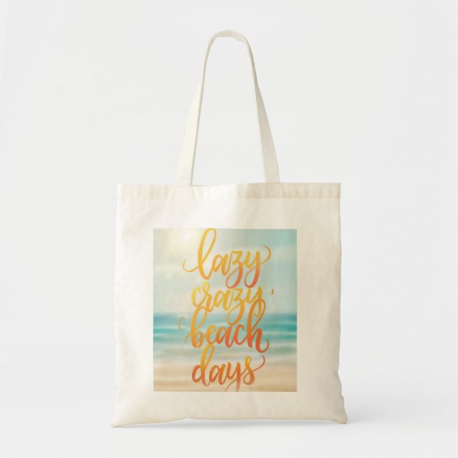 Tote Bag Été amusant  (Devant)