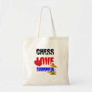 Tote Bag Été d'amour des échecs