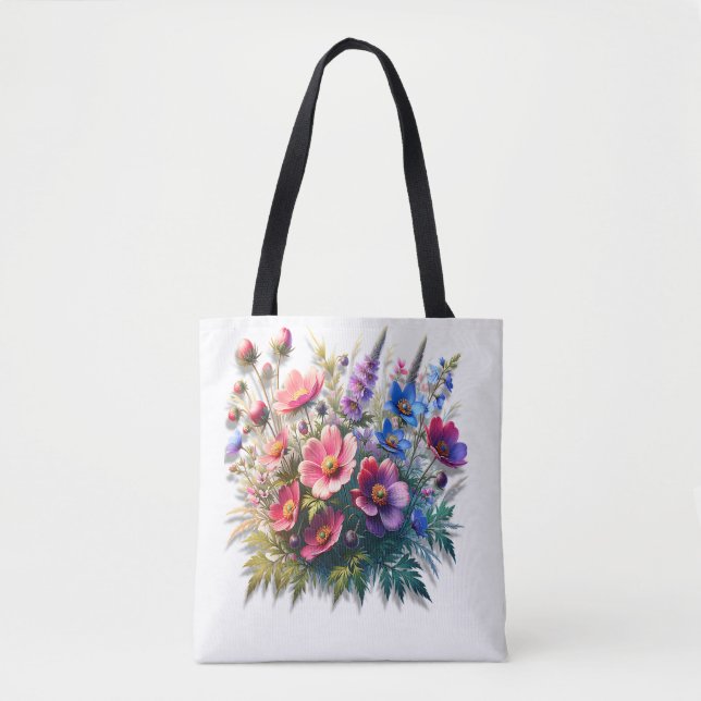 Tote Bag Été En Pleine Floraison (Devant)