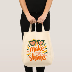 Tote Bag Été ensoleillé brillant Lettres