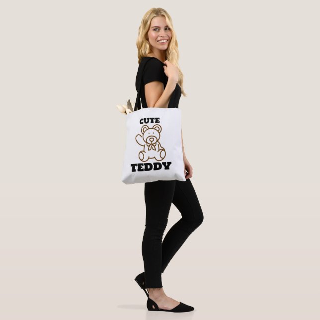 Tote Bag Été mignon Ours Teddy (Sur le modèle)