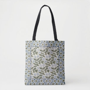 Tote Bag Été Périwinkel Fleur Plutôt Élégant Floral