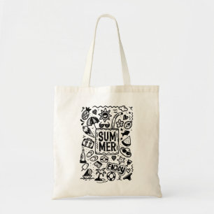 Tote Bag Été Plage tropicale Vacances en mer