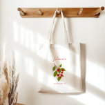 Tote Bag Été Vintage Cerises Rouges Personnalisé Bridesmaid<br><div class="desc">Été Vintage Red Cherries Boho Nature Custom Bridesmaid Sac fourre-tout cadeau</div>