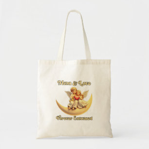 Tote Bag Eternal Love on a Crescent Moon